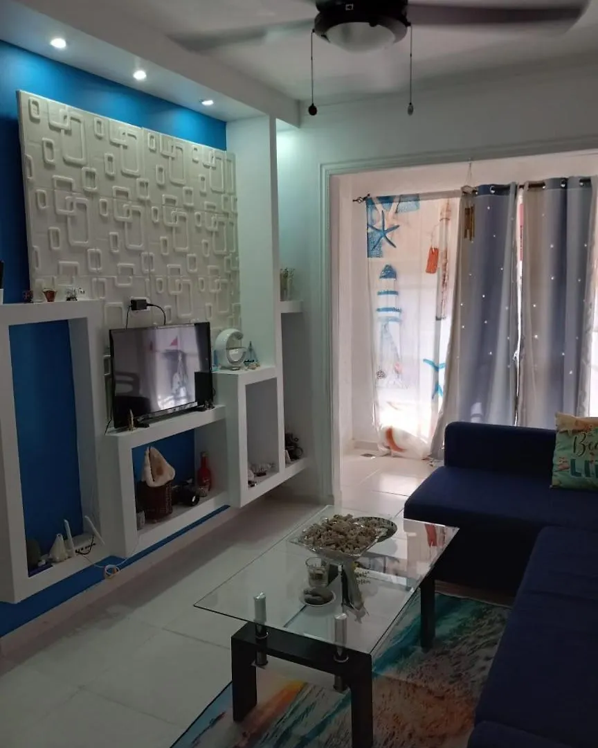 Precioso Apartamento, Residencial Ideal Familia A 10 Minutos Embajada Americana Santo Domingo 0*,  Dominikana